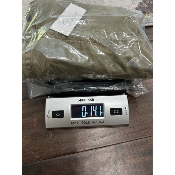 Per Se Lightweight Olive Utility Vest Multiple Pockets Drawstring Waist Sz S - Picture 10 of 10